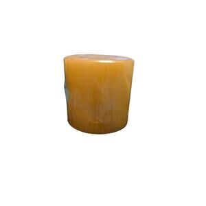 New White Barn Candle Co. Scented Melon Pillar Candle 3x3 Fruity Vibrant